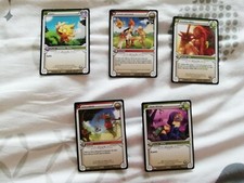 Lot de 5 cartes wakfu