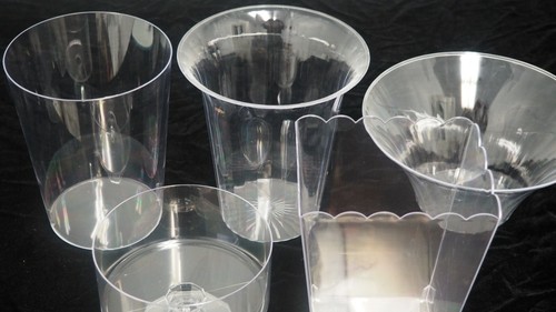 Plastic clear decorative - plastic,