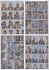 4 PLANCHES SCOLAIRES 24cm x