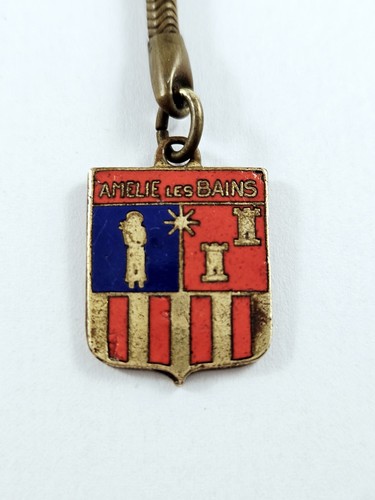 Porte cles petit blason - -,
