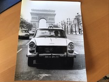 PARIS -  TAXI - VINTAGE- PHOTO DE PRESSE ORIGINALE 21x27cm