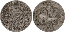 1 Franc Empire Cherifien -