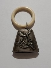 Ma Collection Hochet Ancien Bébé Argent Art nouveau Art déco Berceau Cloche