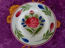 Assiette creuse ancienne U et