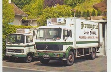 CPM AURILLAC (15) MERCEDES 1922 FOURGON REFRIGERE DE LA FROMAGERIE BONAL