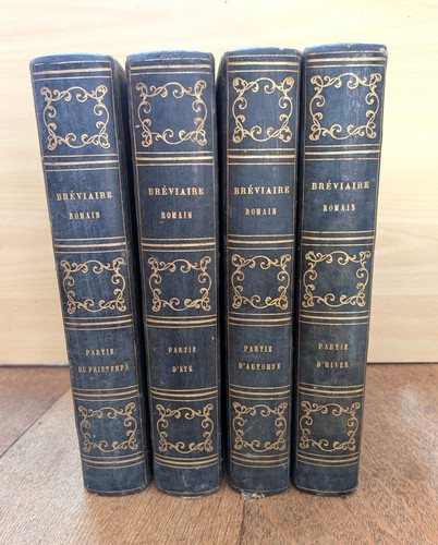 Livre ancien bréviaire - livre, ancien-le