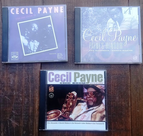 Cecil payne lot - lot, saxophone