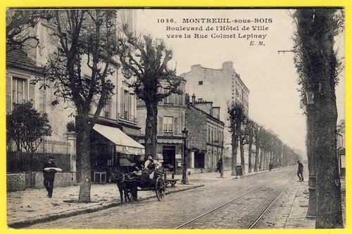 Cpa montreuil sous - 93,