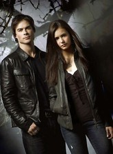 PHOTO 20X27 CM - THE VAMPIRE DIARIES- IAN SOMERHALDER ET NINA DOBREV #5