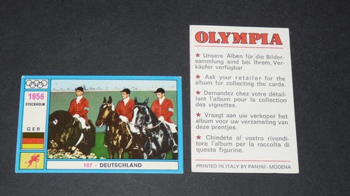 187 equitation germany panini - equitation,