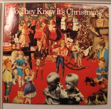 SLEEVE De Noël 45 Band Aid - Nourrir Le Monde / Savent-Ils Que C'est Noël