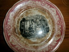 6 anciennes ASSIETTES à