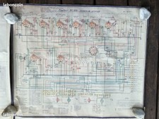 RARE Lot de 4 schemas