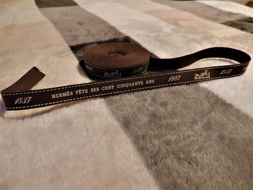 Ruban bolduc hermes vintage - ruban,