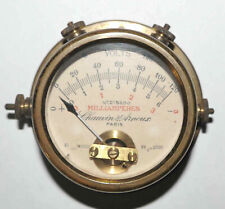 Voltmètre milli-ampèremétre Chauvin Arnoux pour radio TSF batterie 