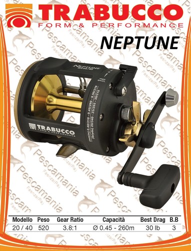 Moulinet trabucco neptune - trabucco, sr