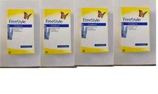 Bandelettes de test de glycémie Abbott FreeStyle Optium (4 x 50) expiration -...