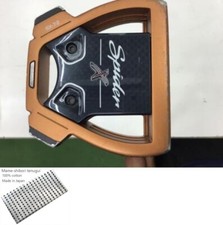 TaylorMade Spider X CHALK WHITE Single-bend / 34 pouces Putter / Steel Shafts