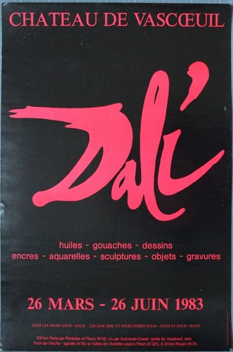 Salvador dali expo château - -,