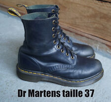 Dr MARTENS "Pascal" taille 37 UK4 cuir marine 1460