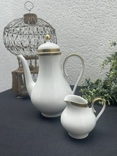 Cafetière et Pot à Lait en Porcelaine Eschenbach Bavaria Germany Vintage Rétro
