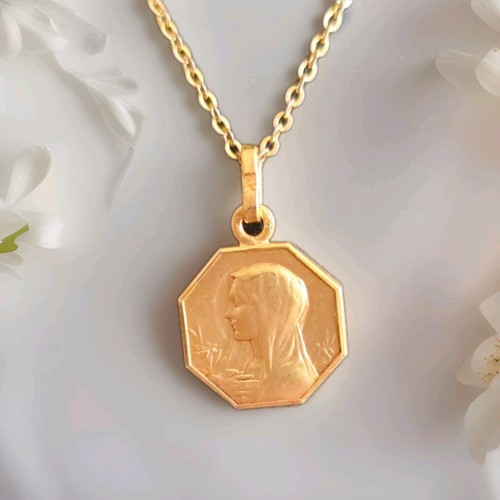 Ancien pendentif médaille - ancien,