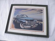 Tableau Voiture américaine dessin / peinture chevrolet buick cadillac déco loft