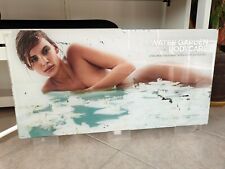 plaque publicité plexiglas BODY CARE water garden