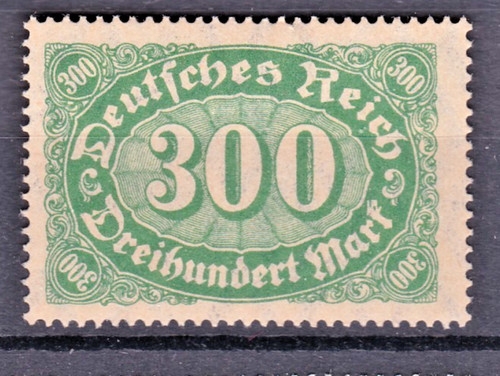 Timbre 1921 allemagne - timbre, 1921-22