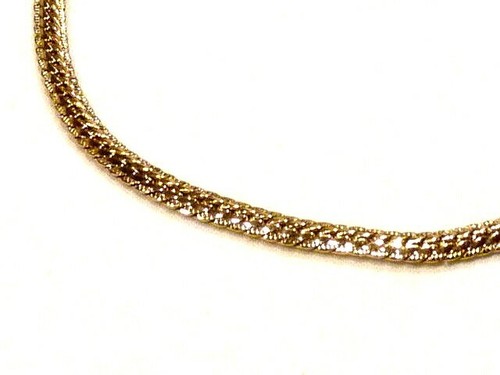 Bijou alliage doré collier