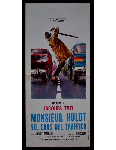 Affiche monsieur hulot dans - monsieur,