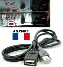 Usb POUR AUTORADIO PEUGEOT CITROEN AUTORADIO RT6 RD5 RD45 RD43 AUX USB psa