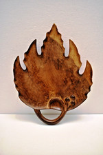 Vintage Noyer Bois Plateau