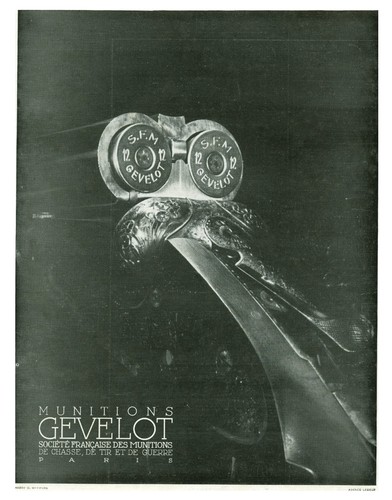 Publicité ancienne chasse