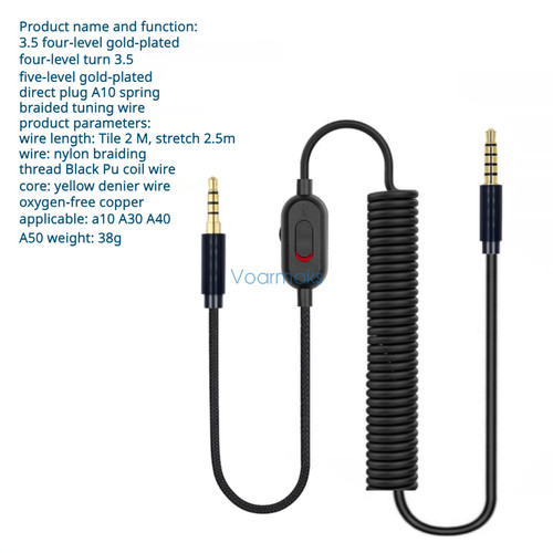 Audio cable for logitech astro - for,