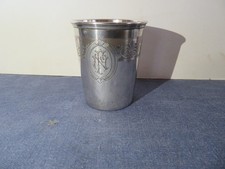 timbale argent et vermeil