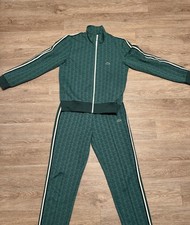 Lacoste green tracksuit - green, full