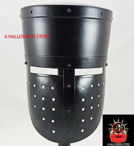 Casque médiéval barbuta - médiéval,