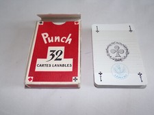 Jeu de 32 cartes lavables "