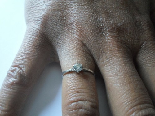 Bague argent massif - bague, en