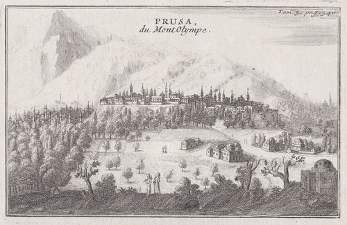 Bursa marmara turquie gravure - bursa,