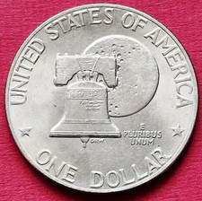 USA : 1 dollar 1976 très jolie et grande pièce commémorative bicentenaire