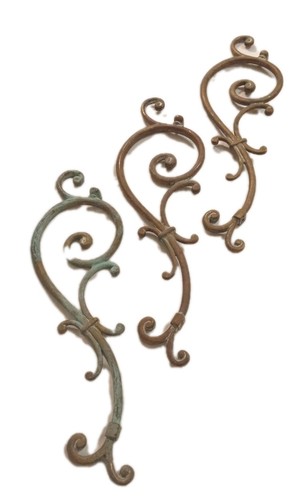 Ornements tubulaires bronze - ornements,