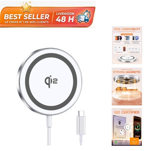 Chargeur magnétique induction - magnétique,