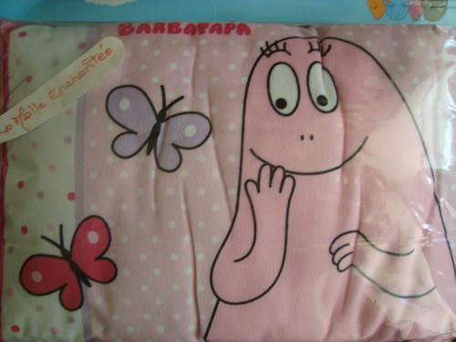 Oreiller coussin barbapapa - coussin,