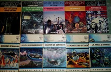 Lot  de 10 livres Anticipation Fleuve Noir 