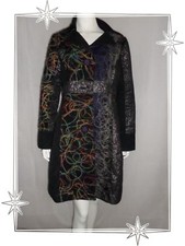 B - Manteau Fantaisie Noir