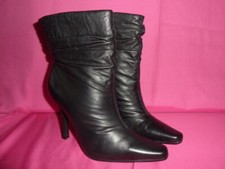 Bottines slouchantes noires