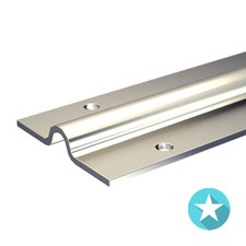 Rail à visser 1,95 m pour galet à gorge ronde Ø12 mm - portail coulissant 400 k