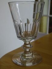 SAINT LOUIS 1 ANCIEN VERRE A VIN CRISTAL TAILLER CATON ht 11,5 cm 19 EME